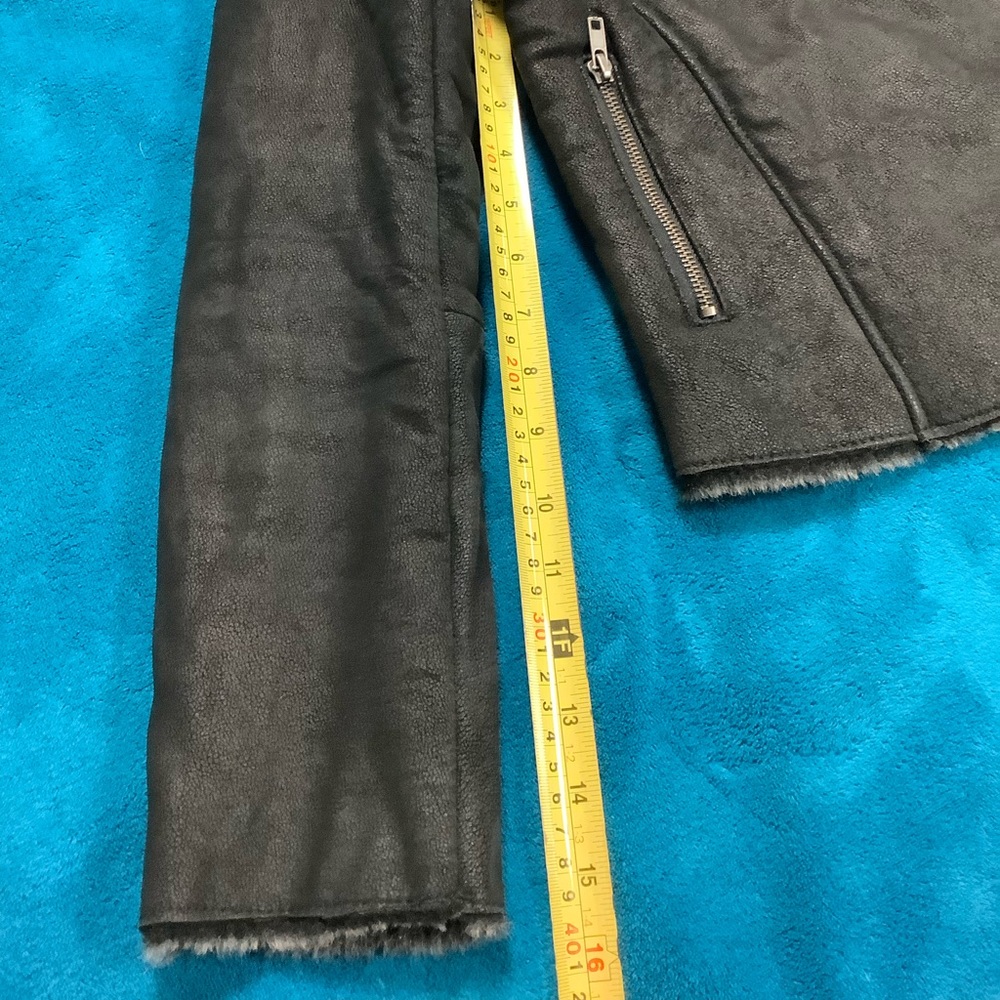 My Tribe shearling cropped jacket - Picture 9 of 13